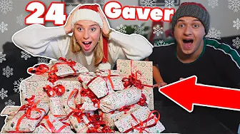 Laver en JULEKALENDER til min KÆRESTE!