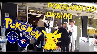 Pokemon GO jagt - PRANK!!!