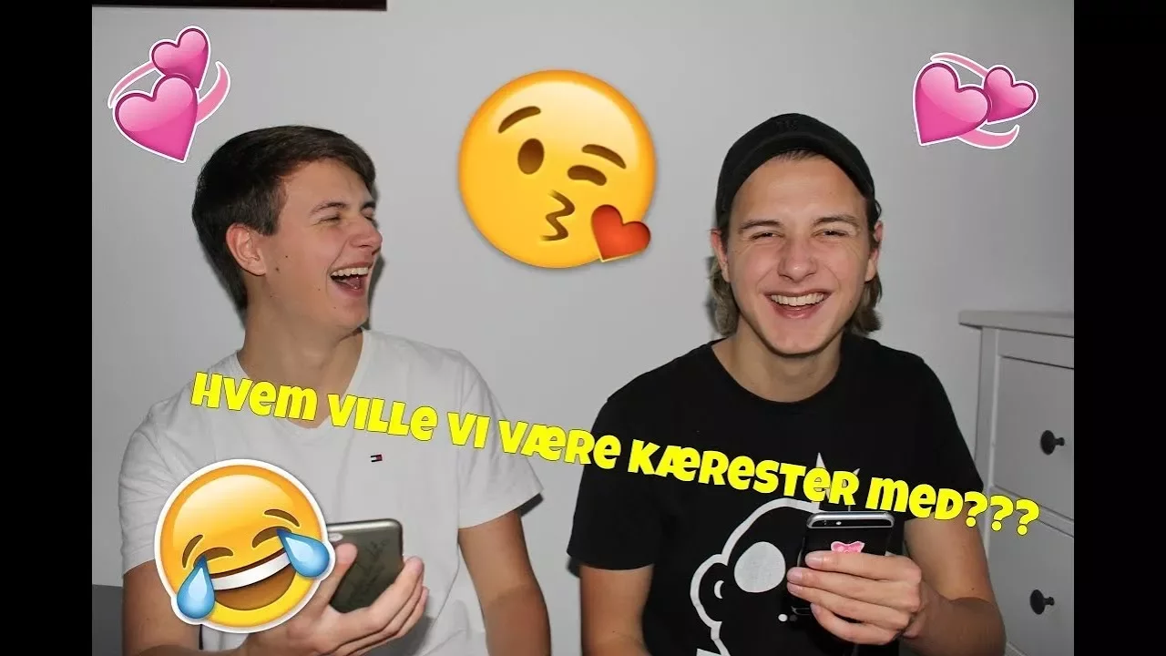 HVILKEN YOUTUBER VIL VI HELST VÆRE KÆRESTER MED!?