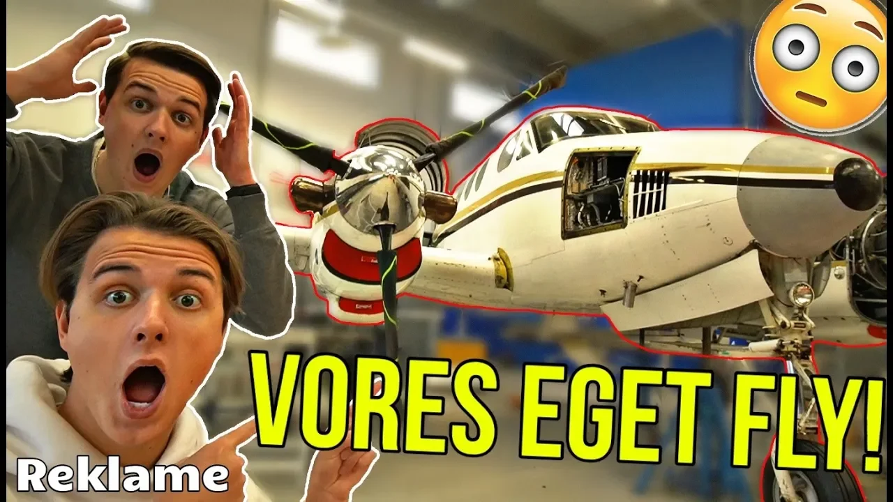 Vi BYGGER vores eget FLY!! (Kom og MØD OS)