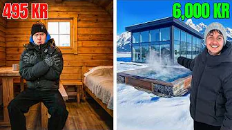 Billigste vs Dyreste overnatning på Island