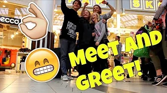 500 mennesker til vores første MEET AND GREET! (Vlog)