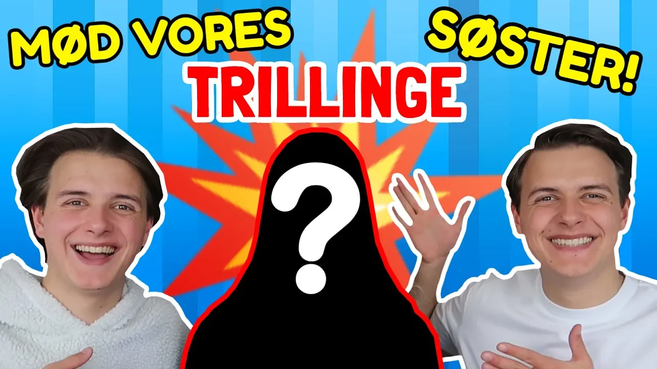 MØD VORES TRILLINGE SØSTER! - BH Størelse!?