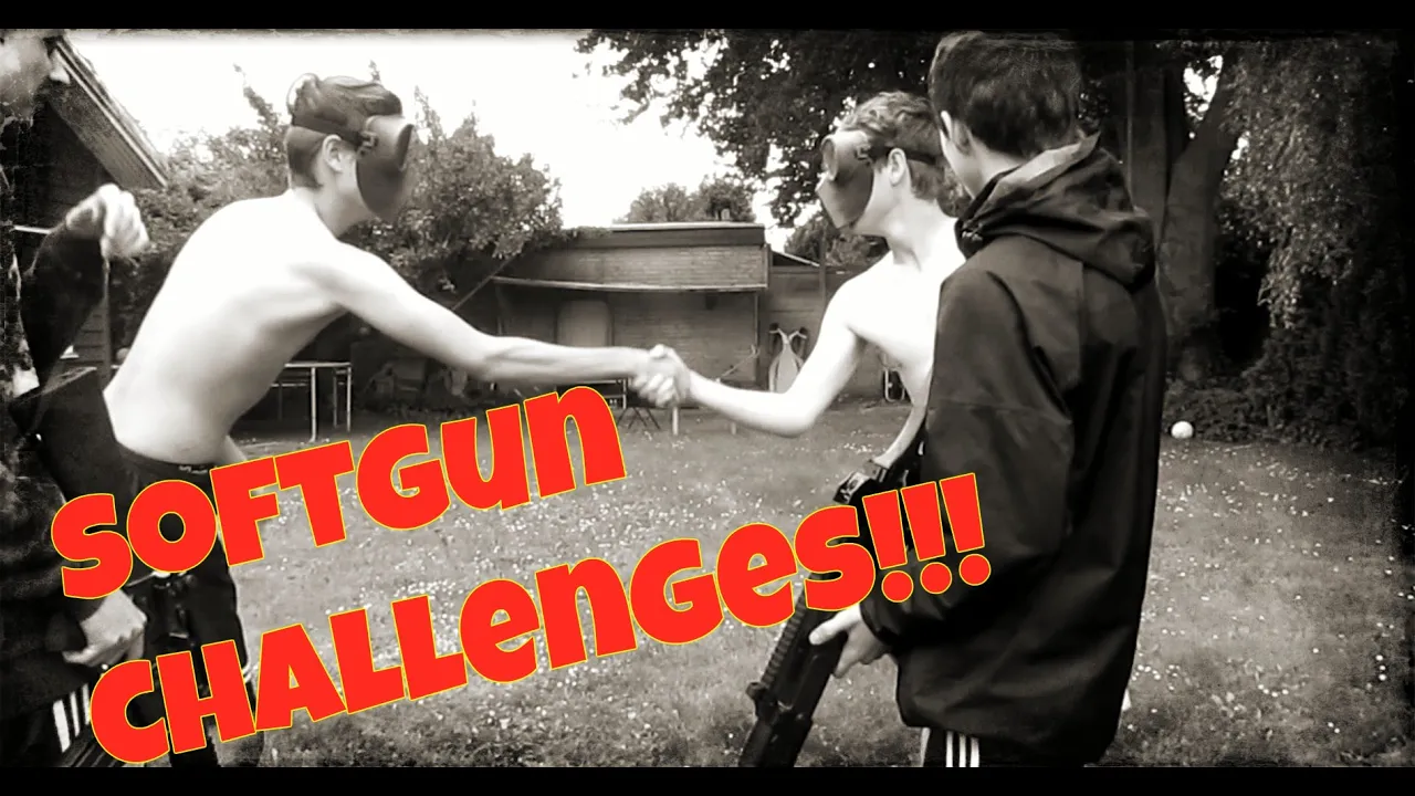 AIRSOFT CHALLENGES! - Vi bliver skudt NED!!