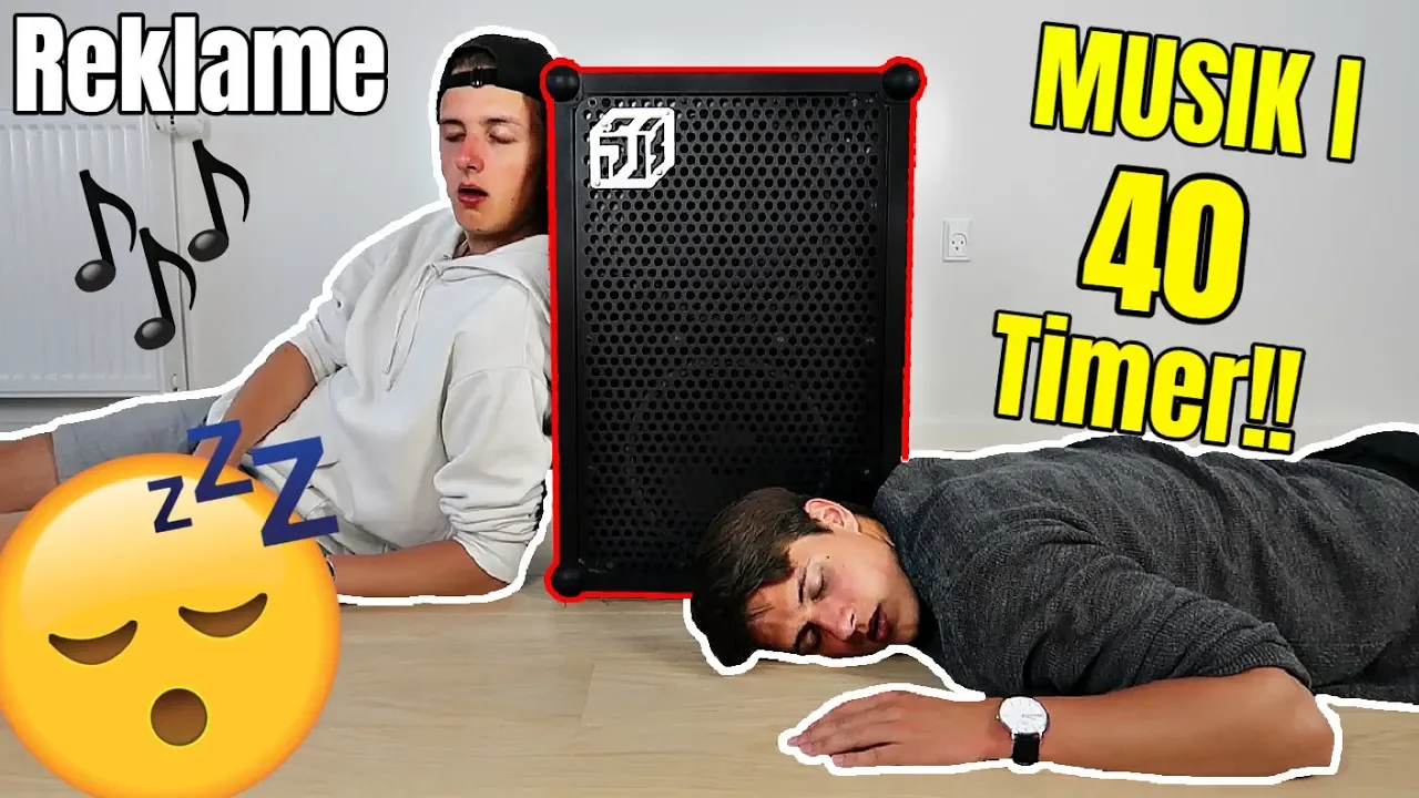 MUSIK I 40 TIMER UDEN STOP?! (40 Timer Challenge)