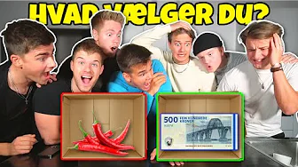 Hvilken BOKS vælger DU!? m. Gutterne pt. 1