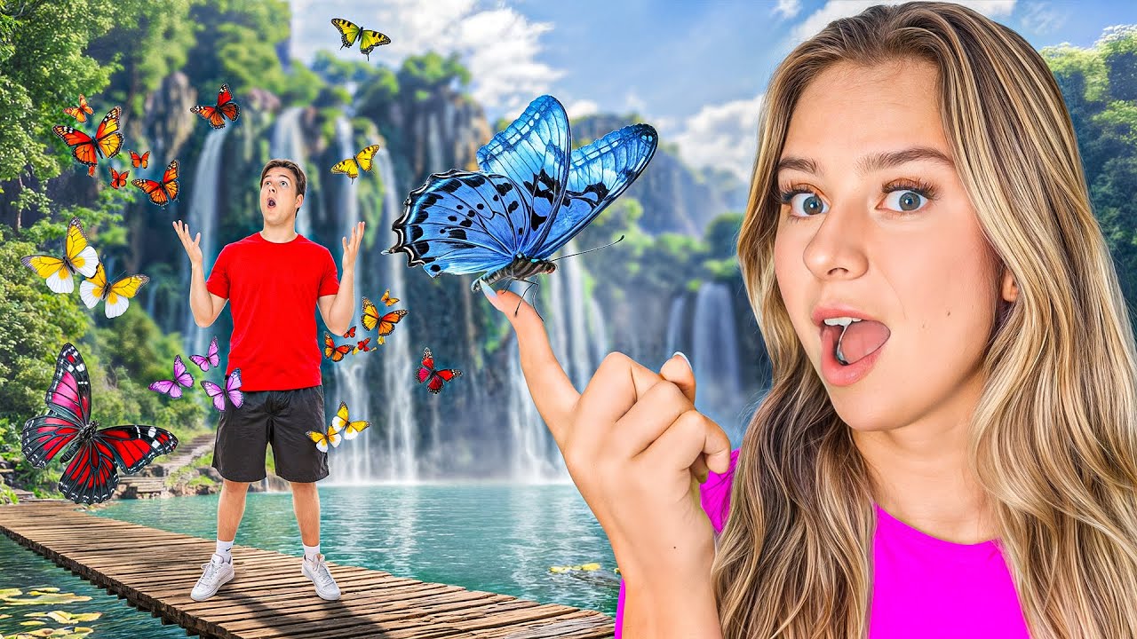 Besøger SOMMERFUGLE PARK i Grækenland (Vlog)