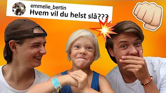 LILLE FÆTTER SVARER PÅ SPØRGSMÅL!!