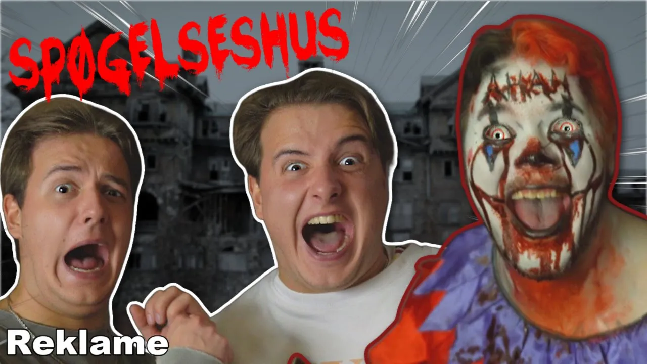 Besøger det KLAMMESTE Spøgelseshus I Danmark!! (Uhyggeligt)