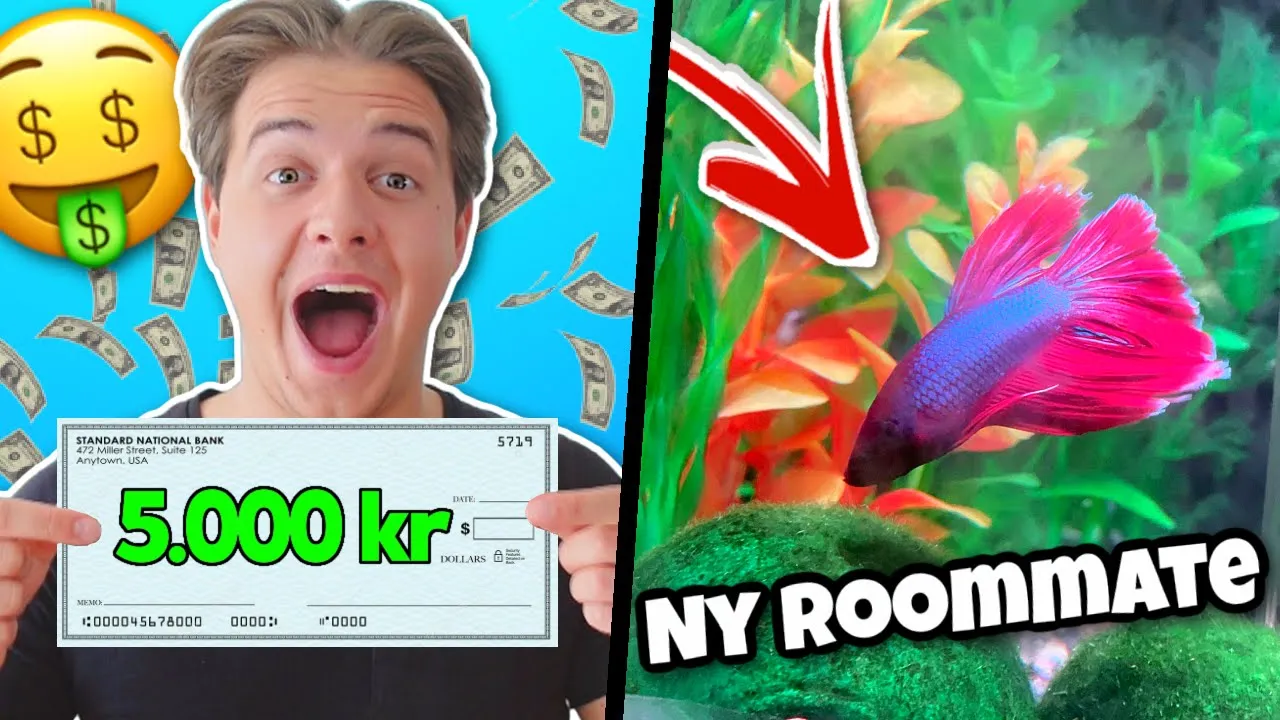 Vinder 5000 KR til EVENT!! (Ny roommate)
