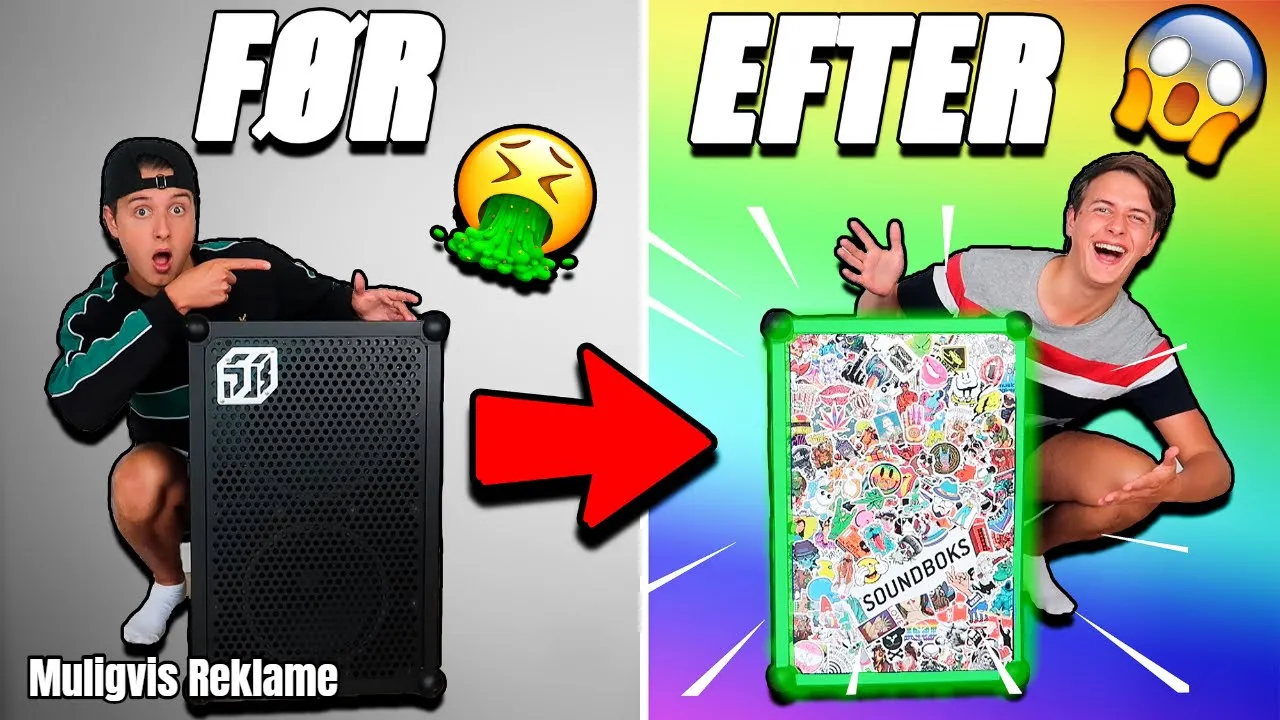 300 KLISTERMÆRKER PÅ SOUNDBOKS!?