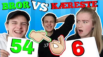 Hvor Mange Har Jeg Haft S*X Med!? - Hvem kender mig bedst? (Bror VS Kæreste)