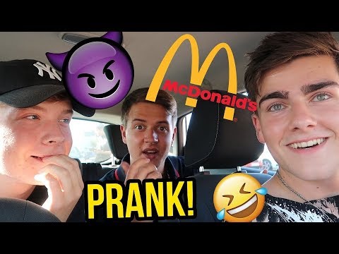 DUMMESTE PRANK PÅ MCDONALDS!! (Drive In Prank) m. Tobias Møller og Jeppe Ølgaard