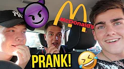 DUMMESTE PRANK PÅ MCDONALDS!! (Drive In Prank) m. Tobias Møller og Jeppe Ølgaard