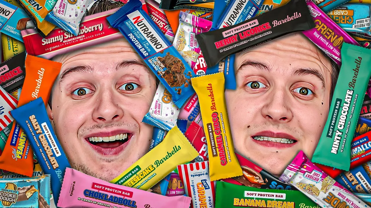 Vi smager ALLE protein bar i Danmark (50+)