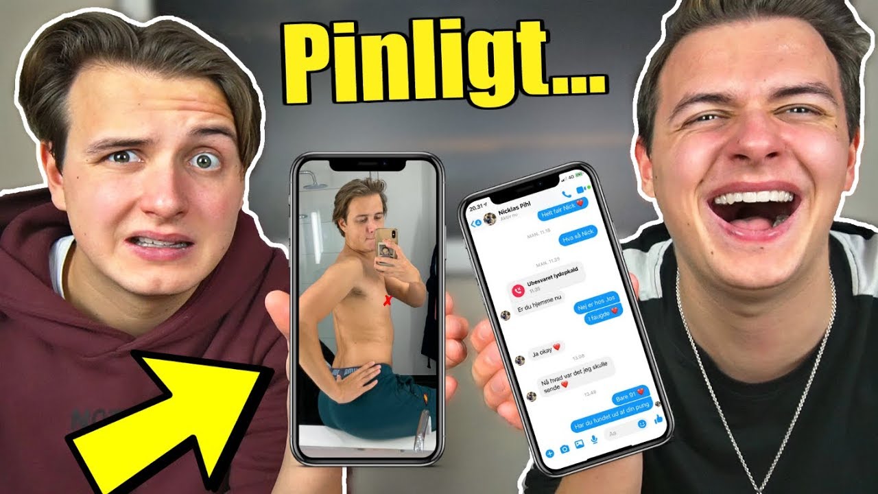 Vi tjekker HINANDENS TELEFON!! (Mega pinligt...)