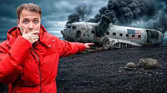 VI FANDT NEDSTYRTET FLY PÅ ISLAND!!