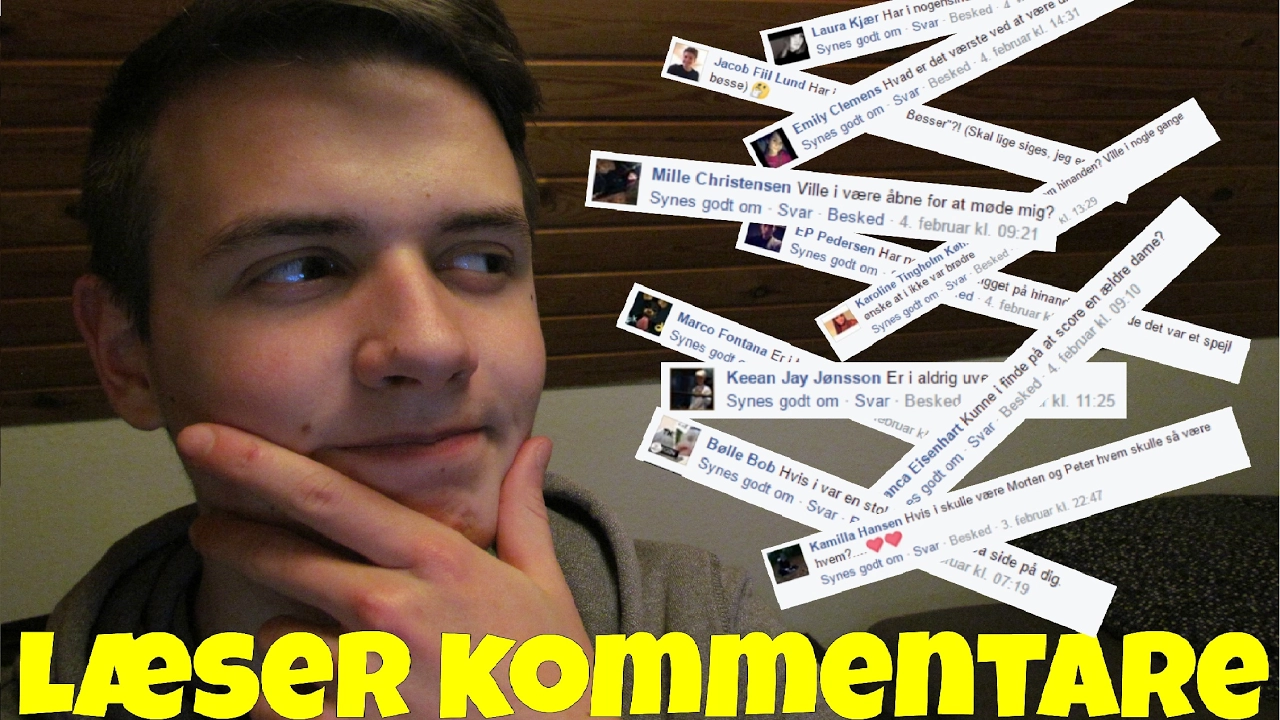 LÆSER KOMMENTARER! ''Du er ikke gulddreng??''
