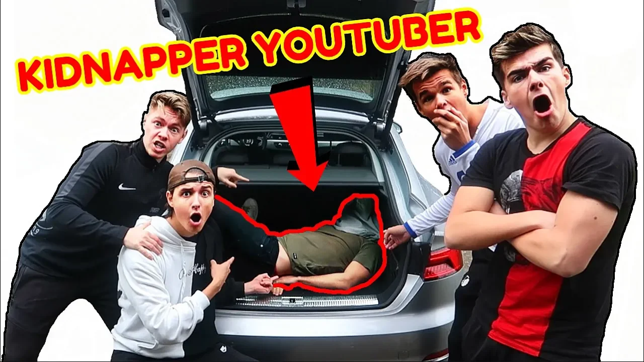 KIDNAPPER YOUTUBER?! M. Jeppe Ølgaard, Jonas Drøger, Mads Gottlieb | Vlog