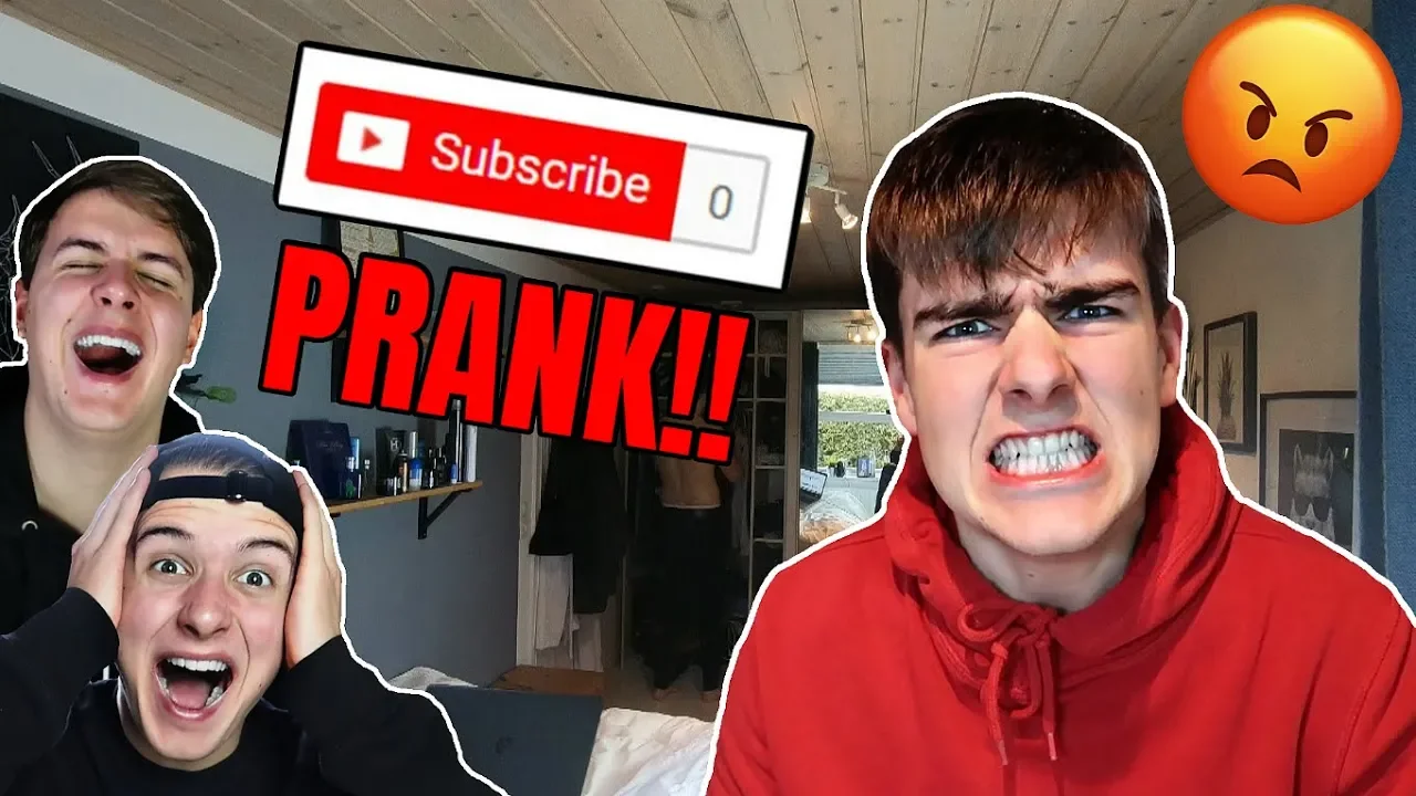 0 SUBSCRIBER PRANK PÅ JEPPE ØLGAARD!! **GÅR GALT**