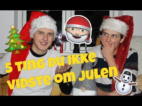 5 TING DU IKKE VIDSTE OM JULEN