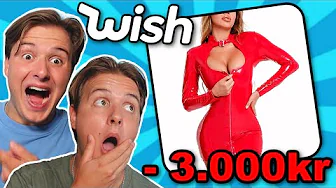 Vi køber ting til HINANDEN på WISH!