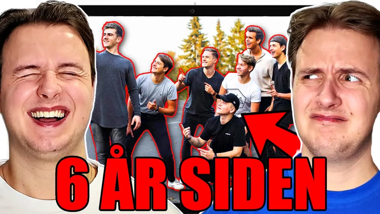 Vi ser Tilbage på GUTTERNES første videoer!! (PT 1)