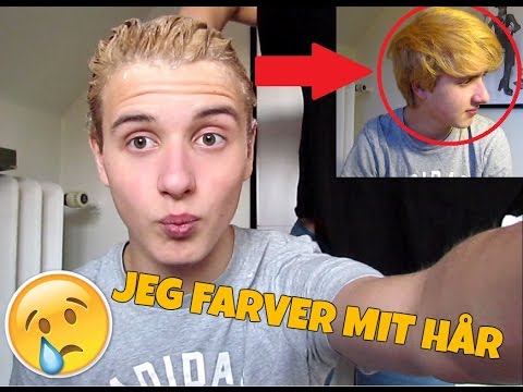 JEG FARVER MIT HÅR! - Dårlig ide.. :'(