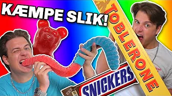 Lille vs KÆMPE SLIK!