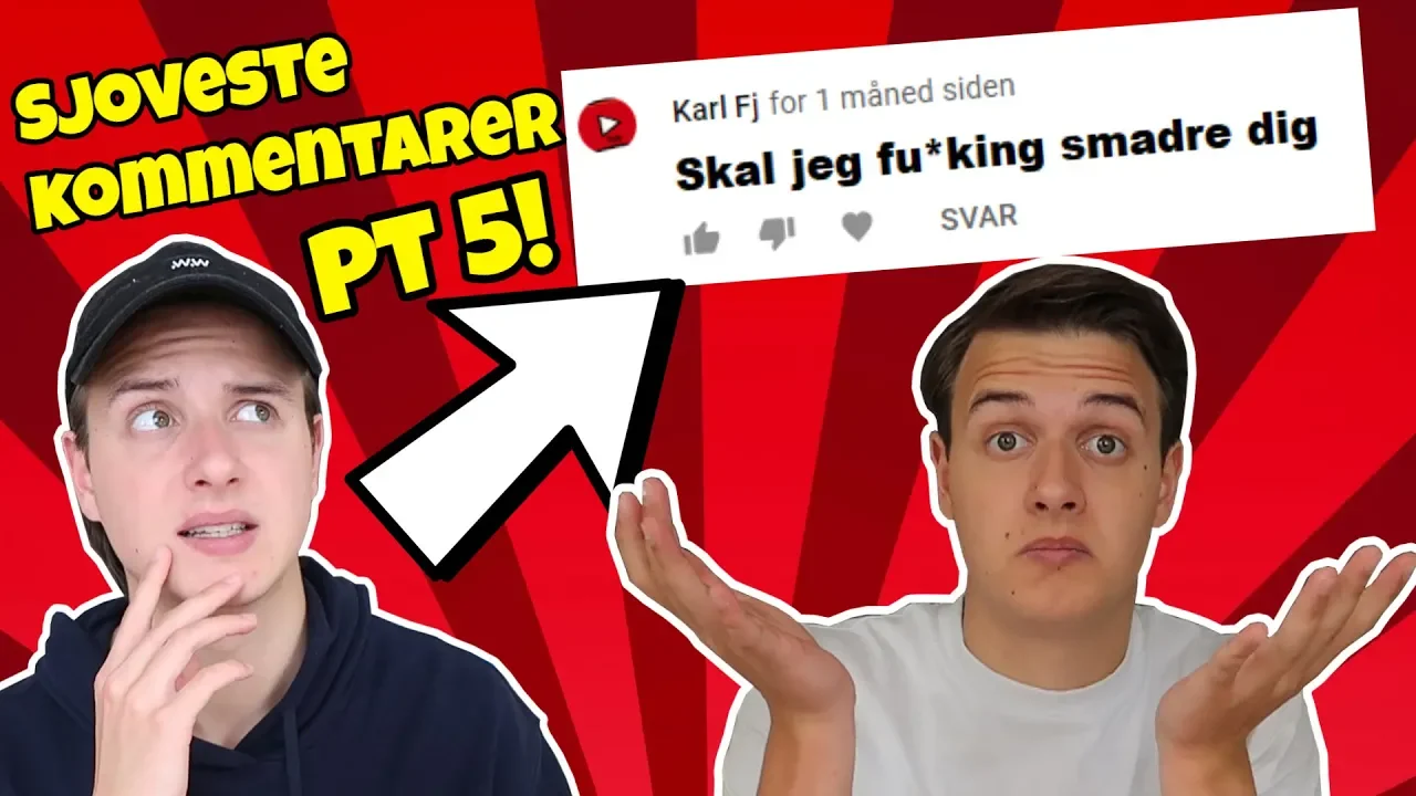 ''SKAL JEG SMADRE DIG!?'' | Sjoveste Kommentarer 5!!