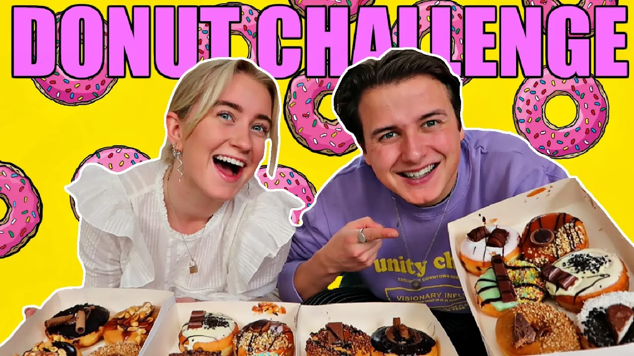 ULTIMATIV DONUT CHALLENGE!! m. Josefine Simone