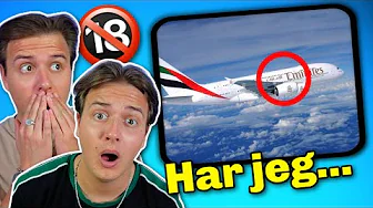 ''Haft *** på et fly?'' - Svarer forkert = STRAF!!