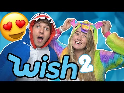 ÅBNER SJOVE PAKKER FRA WISH! (Pt. 2) ft. Rebecca Charlotte Dahl