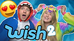 ÅBNER SJOVE PAKKER FRA WISH! (Pt. 2) ft. Rebecca Charlotte Dahl