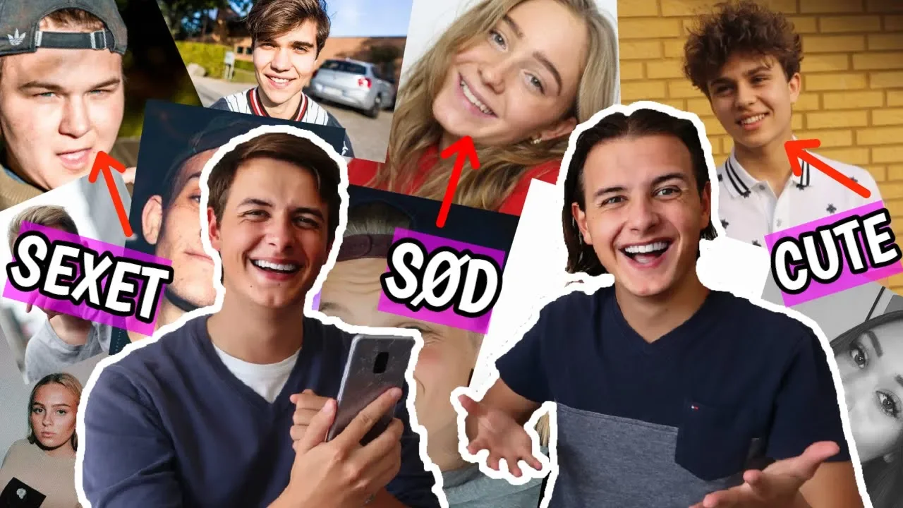 GÆT EN YOUTUBER UD FRA 3 ORD! (Grim, Sød og Åben)