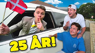 Morten overrasker os i LIMOUSINE (25 år fødselsdag)