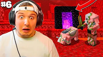 Vi tager til UNDERVERDEN!! | Minecraft Ep.6