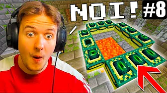 Vi finder en NOIEREN PORTAL!! - Minecraft Ep 8