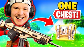 Vi må kun åbne EN CHEST!! (Fortnite One Chest Challenge)