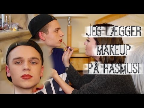 JEG LÆGGER MAKEUP PÅ RASMUS BROHAVE!