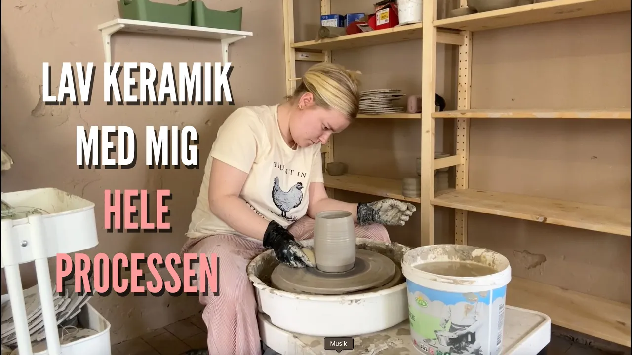 Lav keramik med mig - fra start til slut | Livet på gården Ep. 23