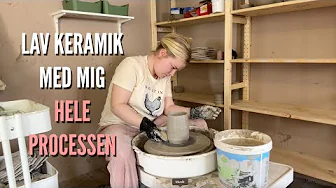 Lav keramik med mig - fra start til slut | Livet på gården Ep. 23