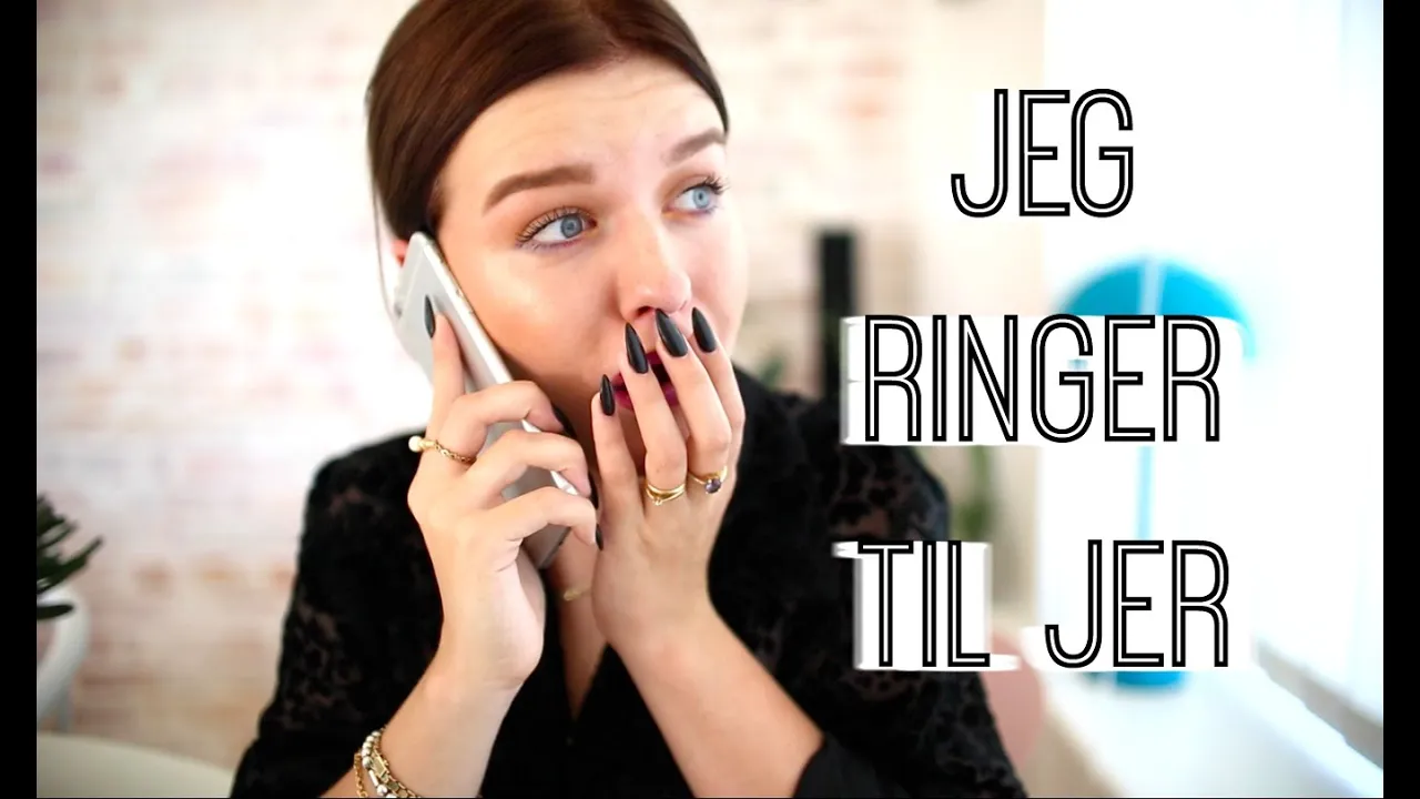 JEG RINGER TIL JER