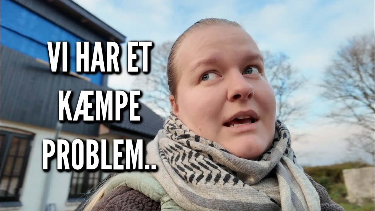 Vi hænger julelys op, tager store beslutninger og har et kæmpe problem | Livet på gården Ep. 69