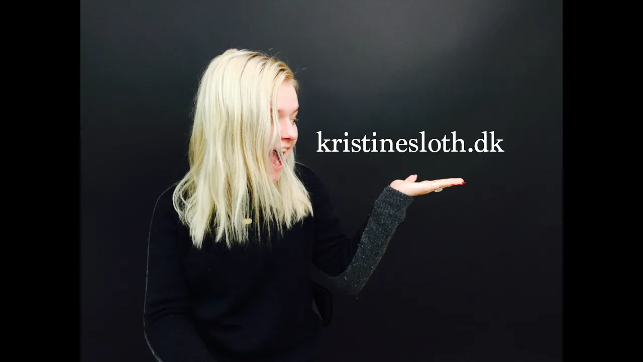 Lancering af kristinesloth.dk