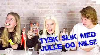 Kristine spiser tysk slik! Feat. Julle og Nils!