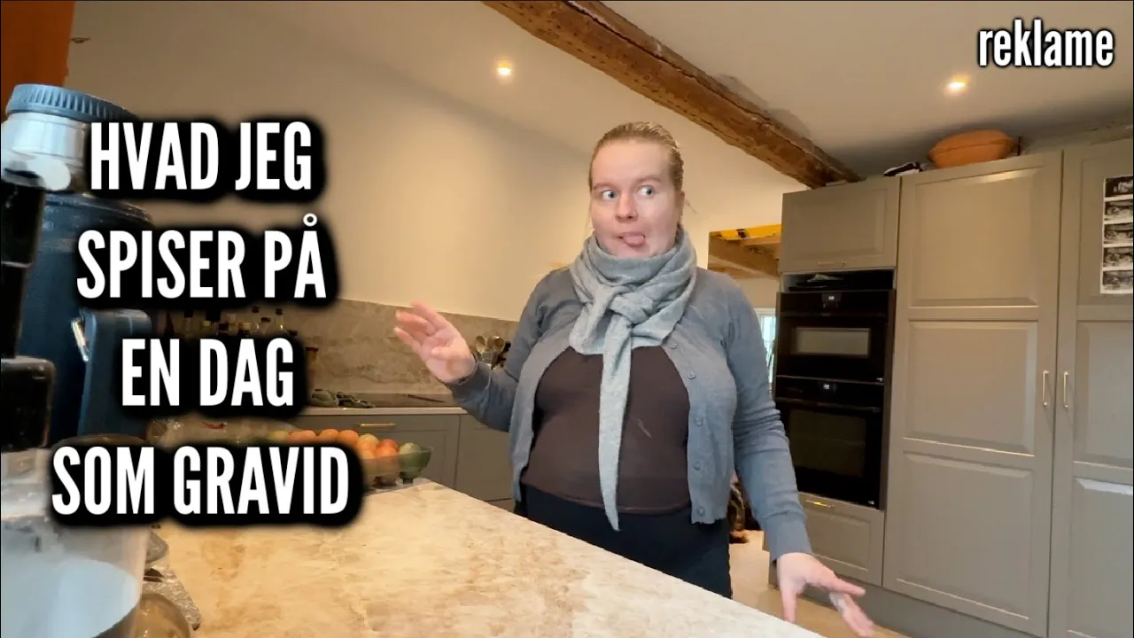 Hvad jeg spiser på en dag som gravid | Livet på gården Ep. 37