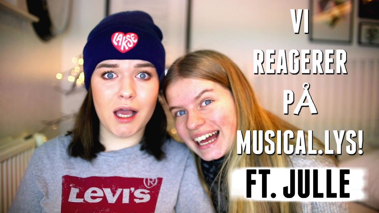 VI REAGERER TIL MUSICAL.LYS