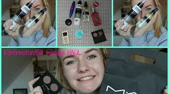 Konfirmation/Blå mandag - HAUL + SPONSOR GAVER, evt. GIVEAWAY!!!!