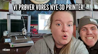 Vi har købt en 3D printer! | Livet på gården Ep. 78